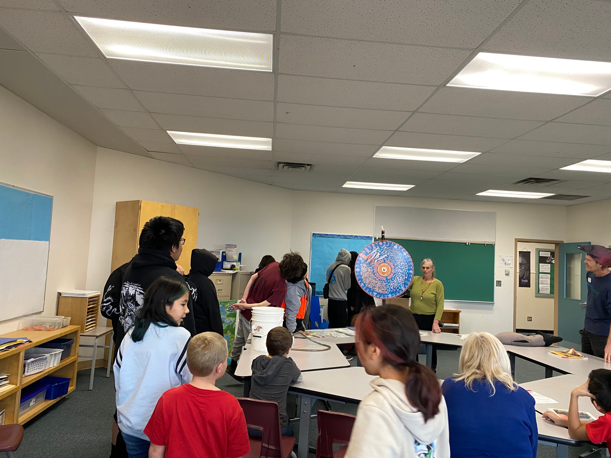 Learning about the Life cycle of Salmon 1 helen wight