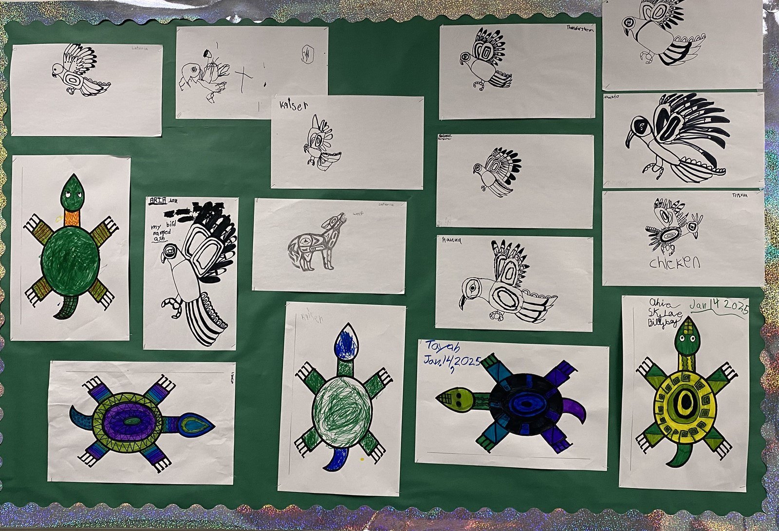 Designs of Characters found in Indigenous Legends